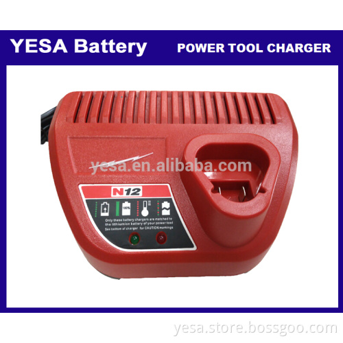 Battery Charger For Milwaukee 12V Li-ion M12 48-11-2402 C12 B 2207-20 2410 2470